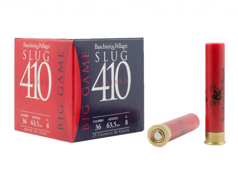 B&P BİG GAME SLUG 410 CAL AV FİŞEĞİ (36 CAL) 8 GR