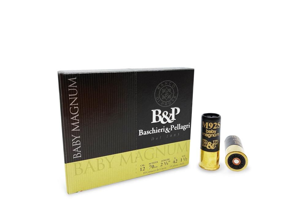 B&P BABY MAGNUM AV FİŞEĞİ 12 CAL 42 GR