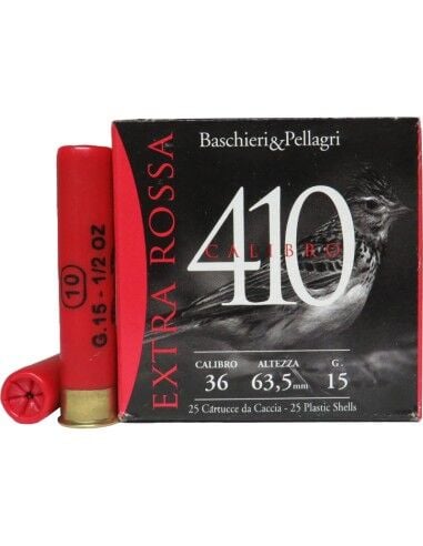 B&P EXTRA ROSSA 410 CAL AV FİŞEĞİ 36 CAL 15 GR