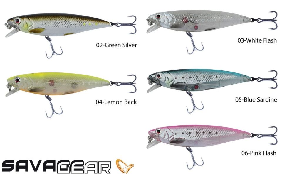 Savage gear 3D Twitch Minnow 6,6cm 5g Sahte Balık