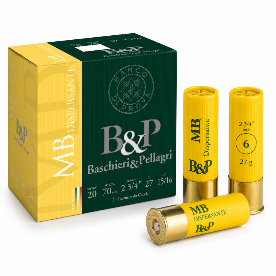 B&P MB DISPERSANTE AV FİŞEĞİ 20 CAL 27 GR