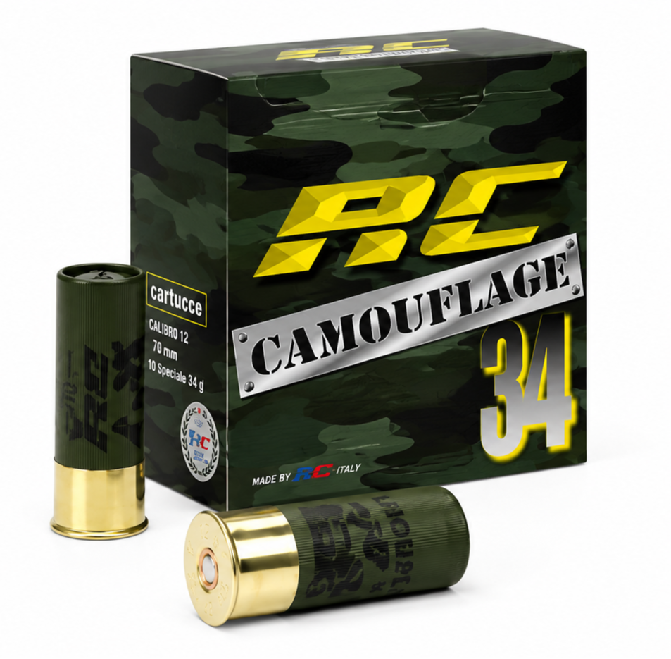 RC CAMOUFLAGE AV FİŞEĞİ 12 CAL 34 GR