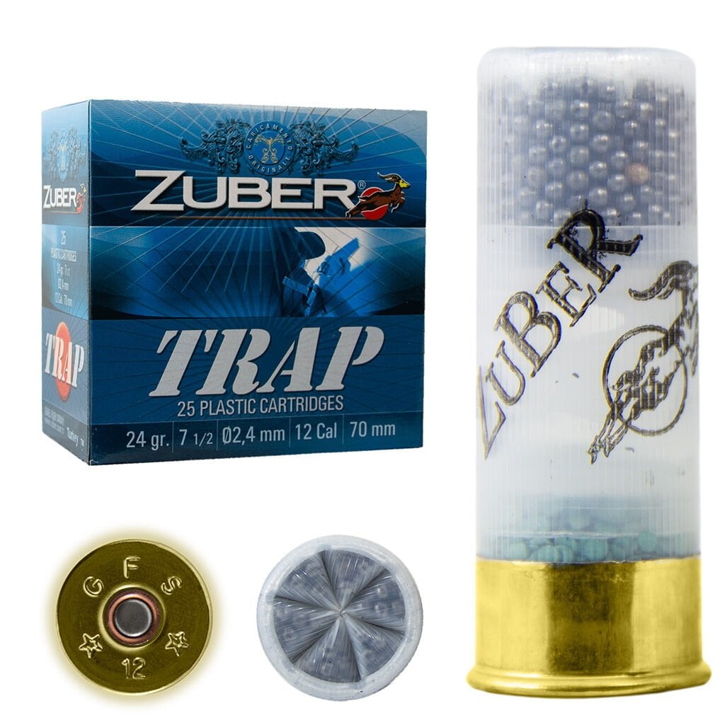ZUBER TRAP AV FİŞEĞİ 12 CAL 24 GR