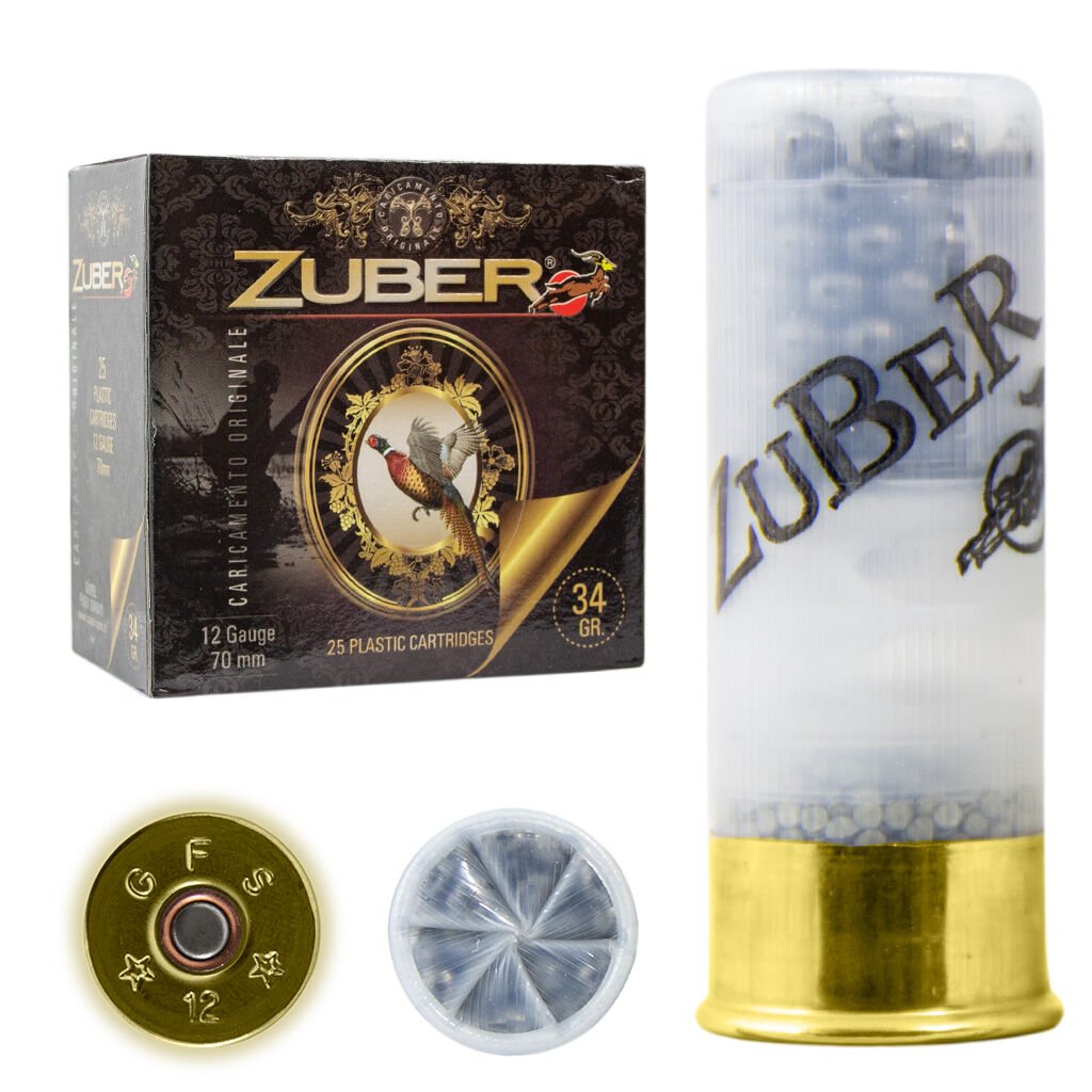 ZUBER BIOR AV FİŞEĞİ 12 CAL 34 GR