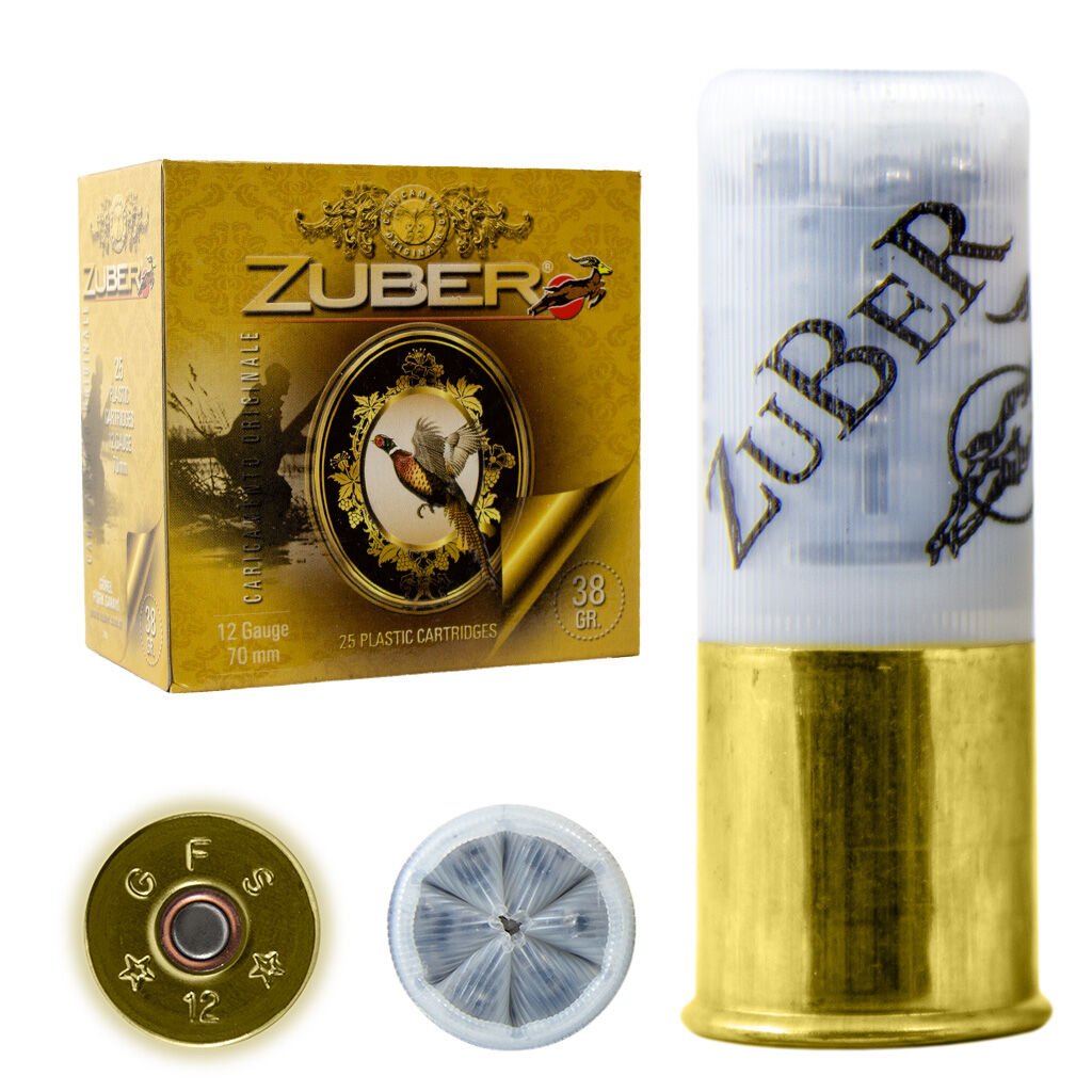 ZUBER BIOR AV FİŞEĞİ 12 CAL 38 GR