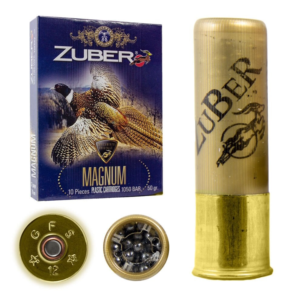 ZUBER MAGNUM AV FİŞEĞİ 12 CAL 50 GR