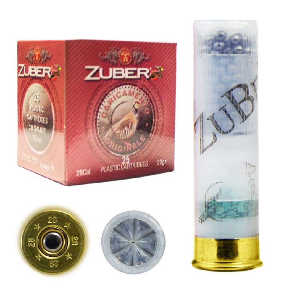 ZUBER AV FİŞEĞİ 28 CAL 22 GR