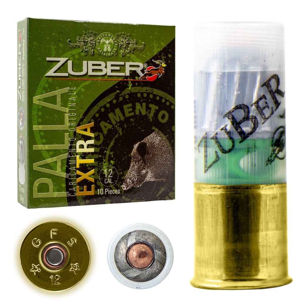 ZUBER PALLA EXTRA TEK KURŞUN FİŞEĞİ 12 CAL