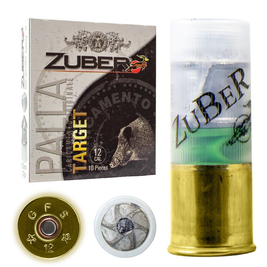 ZUBER PALLA TARGET TEK KURŞUN FİŞEĞİ 12 CAL