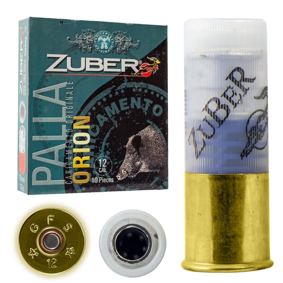 ZUBER PALLA ORION TEK KURŞUN FİŞEĞİ 12 CAL 33 GR