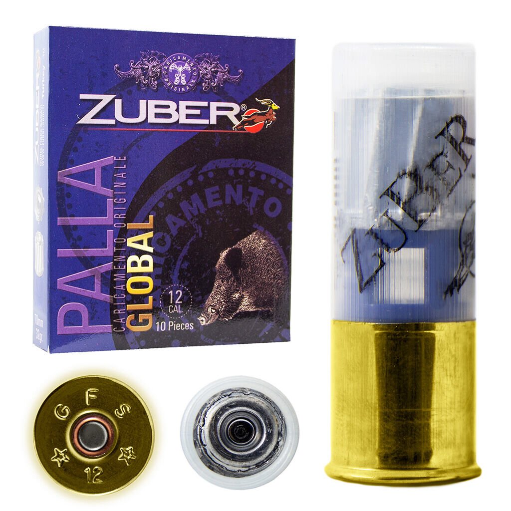ZUBER PALLA GLOBAL TEK KURŞUN FİŞEĞİ 12 CAL 32 GR