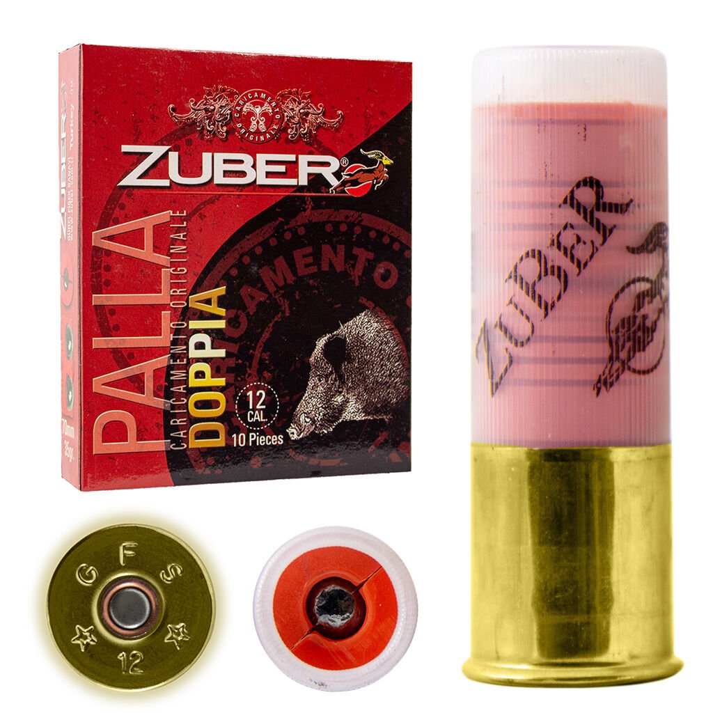 ZUBER PALLA DOPPIA TEK KURŞUN FİŞEĞİ 12 CAL 32 GR