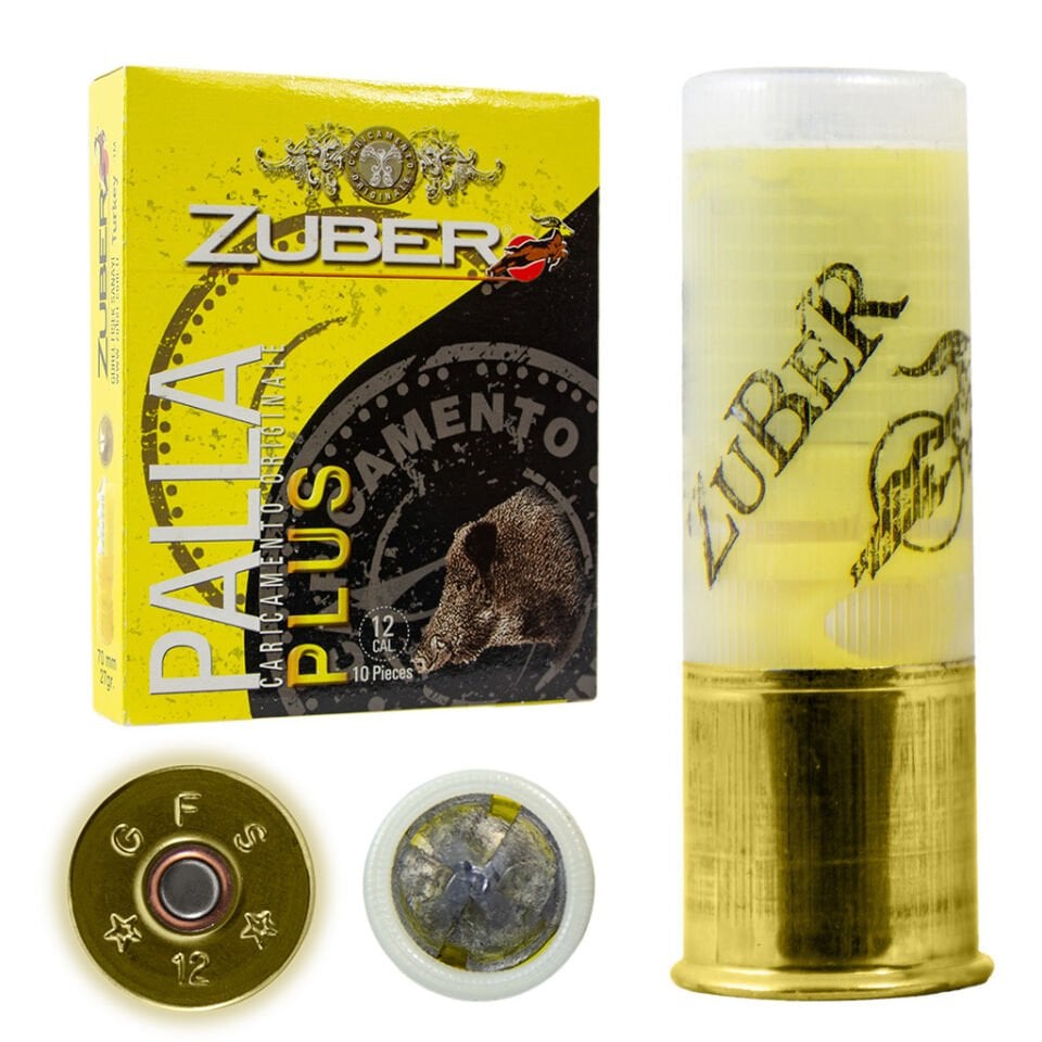 ZUBER PALLA PLUS TEK KURŞUN FİŞEĞİ 12 CAL 32 GR