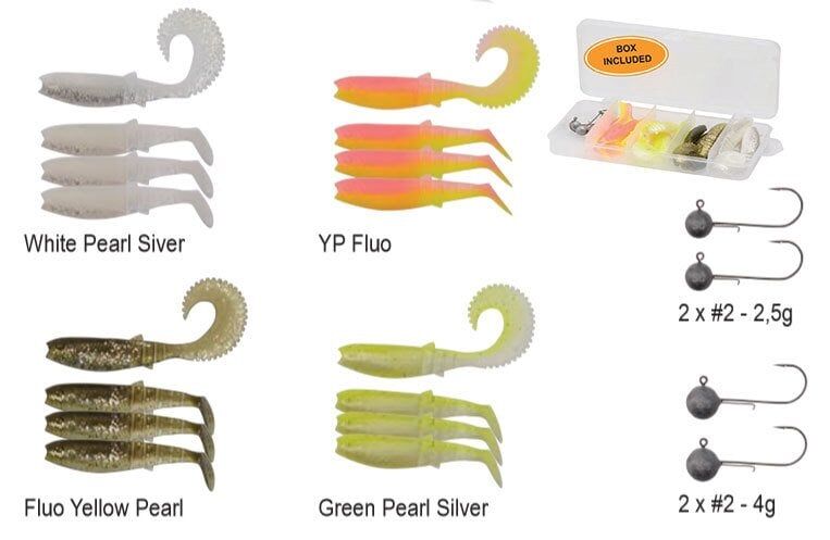 Savage gear Cannibal Box Kit XS 20 Adet Sahte Balık