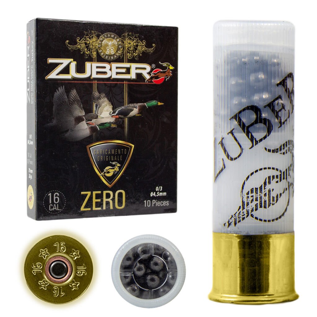 ZUBER ZERO AV FİŞEĞİ 16 CAL NO:0 4.5 MM 10 LU KUTU