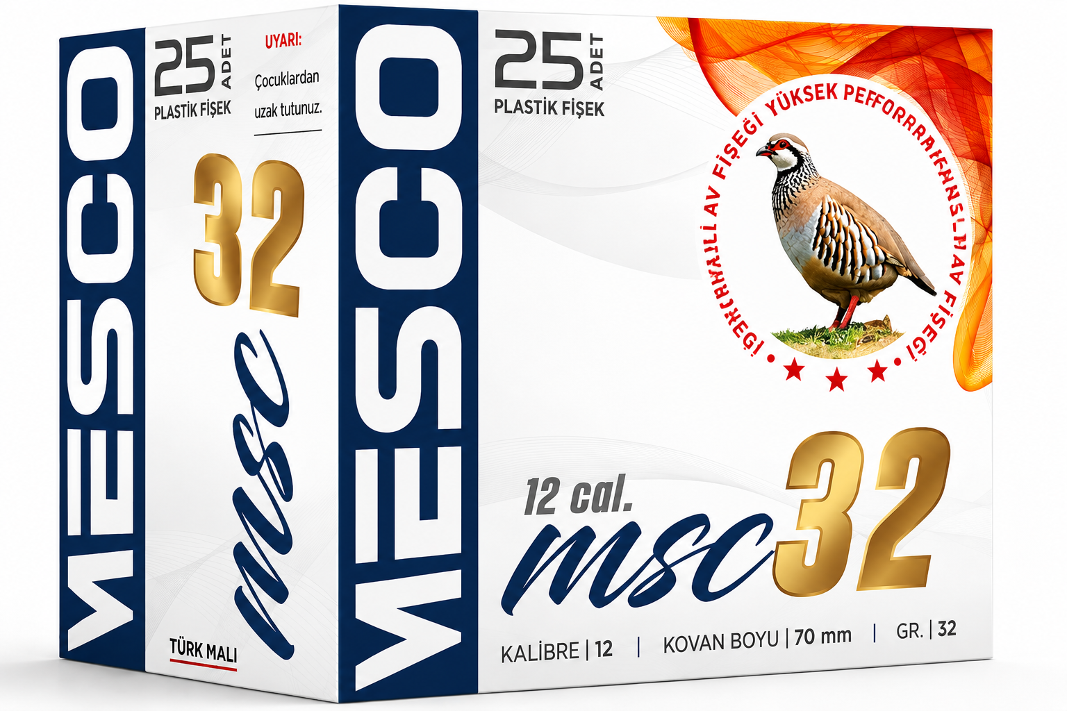 MESCO 32 GR AV FİŞEĞİ 12 CAL 70 MM