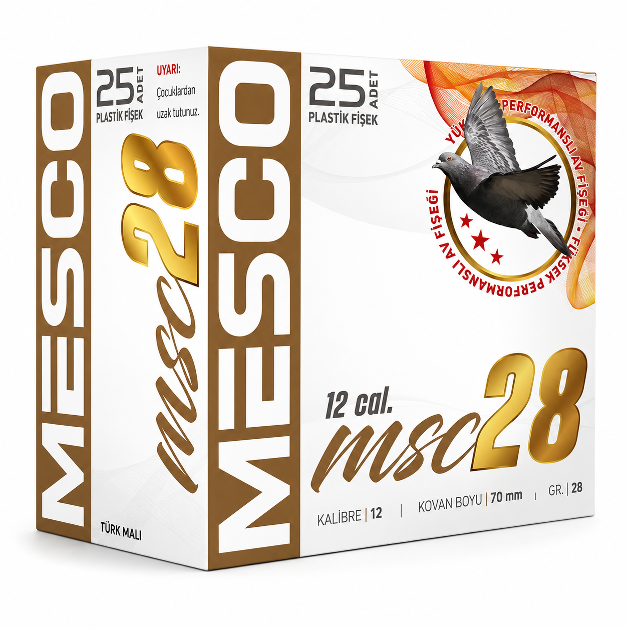 MESCO 28 GR AV FİŞEĞİ 12 CAL 70 MM