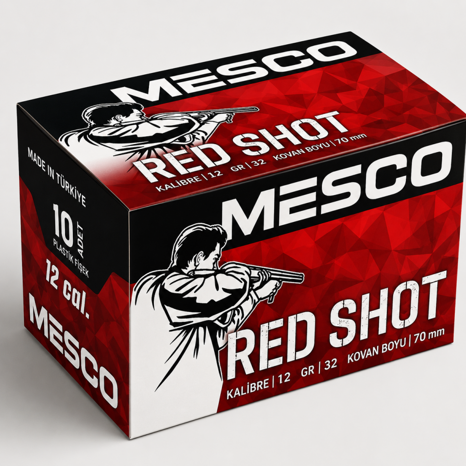 MESCO RED SHOT AV FİŞEĞİ 12 CAL 32 GR 70 MM