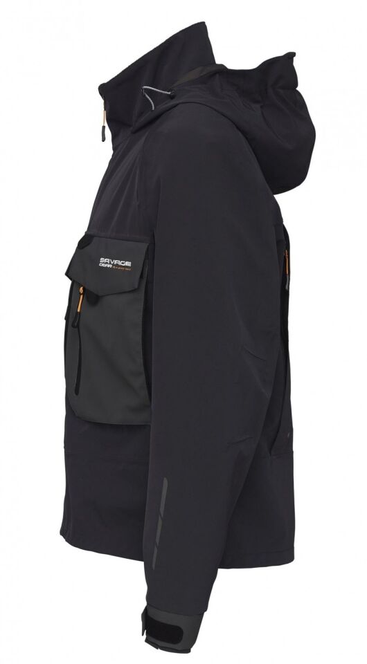 Savage Gear SG6 Wading Jacket Black/Grey