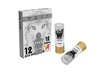 YAF 12 PELLET BUCK SHOT 12 CAL 34 GR