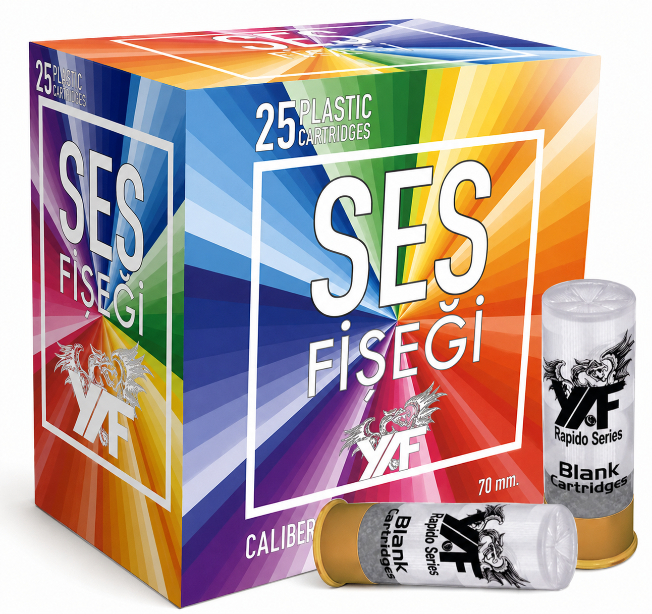 YAF RAPIDO SERİSİ SES FİŞEĞİ 12 CAL